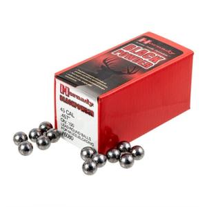 Hornady 6080 45 Cal .457 Lead Balls 100/Box 6080 - All