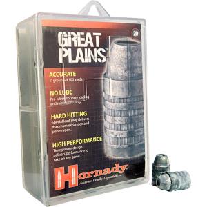 Hornady Great Plains Muzzleloading Bullets .50 cal 385 gr HBHP 20/Box