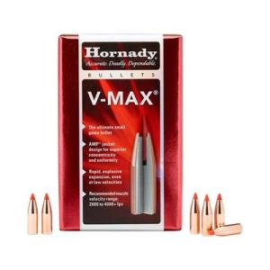 Hornady V-MAX Rifle Bullets 7mm Caliber 120 Grain Polymer Tip 100 Bullets 22810 090255275070