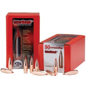 Hornady .338 Caliber .338" Diameter 225 Grain Interbond Poymer Tip Bullet 100 Count 33209
