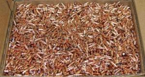 Hornady Bullets 22 Caliber (224 Diameter) 55 Grain Spire Point with Cannelure Box of 6000 (Bulk Packaged)