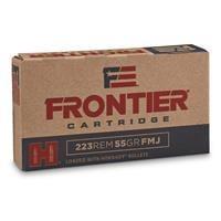 Hornady Frontier Ammo 223 Remington 55gr Full Metal Jacket - 223 Remington 55gr Full Metal Jacket 150/Box FR102