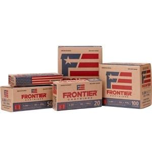 Hornady Frontier Ammo 5.56mm Nato 62gr Full Metal Jacket - 5.56mm Nato 62gr Full Metal Jacket 20/Box PPU561