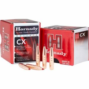 Hornady CX Copper Solid Centerfire Rifle Bullets .30 Caliber .308 180 Grain 301934