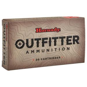 Hornady Outfitter .308 Winchester 165 Grain Copper Solid CX Brass Cased Centerfire Rifle Ammunition 20 Rounds 809864 809864