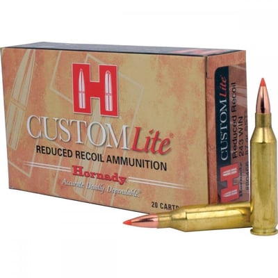 Hornady Custom Lite Rifle Ammunition .243 Win 87 gr SST Custom Lite 20/Box 80466