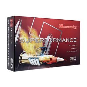 Hornady Superformance .308 Winchester 165 Grain Copper Solid CX Brass Cased Centerfire Rifle Ammunition 20 Rounds 80990 80990