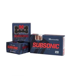 Hornady Subsonic Ammunition .350 Legend 250gr SUB-X 1050 fps 20/ct