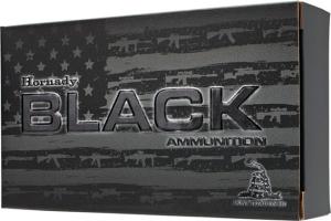 Hornady Black Ammo 5.56mm Nato 75gr Interlock Hd Sbr - 5.56mm Nato 75gr Interlock Hd Sbr 20/Box 81296