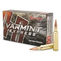 Hornady Varmint Express Rifle Ammunition 6.5 Creedmoor 95gr V-max 3300 fps 20/ct 81481