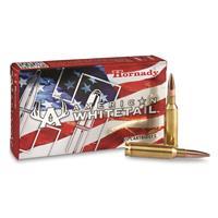 Hornady American Whitetail InterLock 6.5 Creedmoor 129 gr InterLock Spire Point 81489 Single Box-20 Rounds