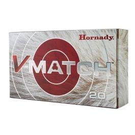 Hornady V-Match .22 ARC 62 gr ELDVT 20rds Rifle Ammo for Precision and Tactical Applications - 81542