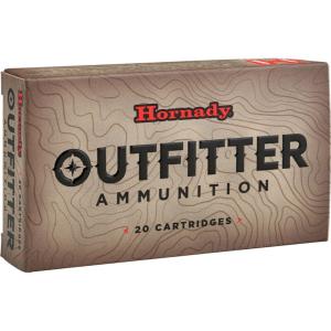 Hornady Outfitter .300 PRC 190 Grain Copper Solid CX Brass Cased Centerfire Rifle Ammunition 20 Rounds 82164 82164