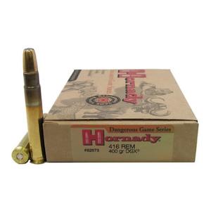 Hornady 416 Rem Mag 400 Grain DGX Expand SP 20 Rnd Box