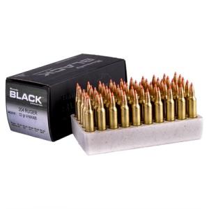 Superformance Varmint 204 Ruger Rifle Ammo - Black 204 Ruger 32gr V-Max Polymer Tip 50/Box