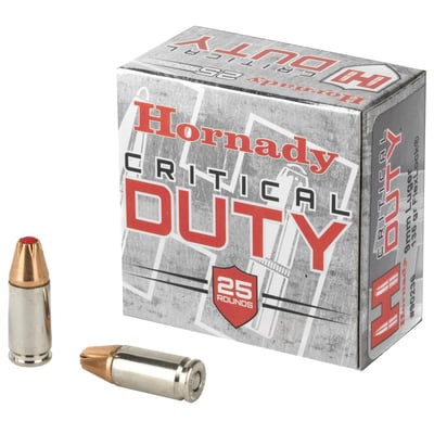 Hornady Critical Duty 9MM 135 Grain FlexLock Duty 250 Rounds
