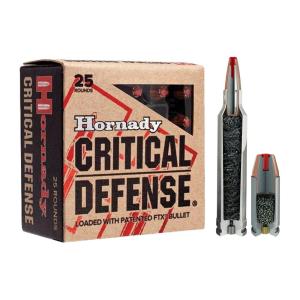 Hornady Critical Defense 9mm Luger Ammo - 9mm Luger 115gr Flex Tip Expanding 25/Box