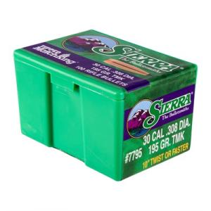 Sierra 7795 Tipped MatchKing  30Cal 155gr Tipped MatchKing 100/Box