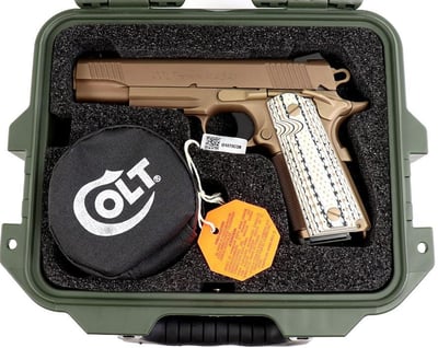 Colt Custom Shop CQB Pistol 45 ACP 098289042613