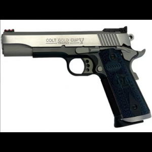 Colt Gold Cup Trophy 38 Super Auto 5in Stainless Pistol - 9+1