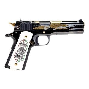 Colt 1911 Government Bandera de Mexico 38 Super 098289113412