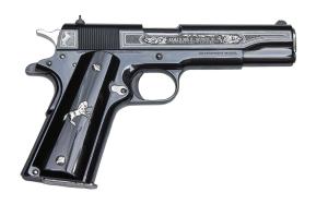 Colt 1911 Government "Oscuro y Plata"