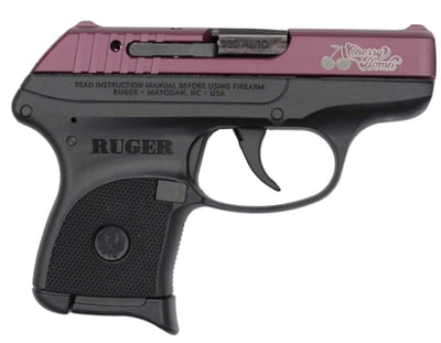 Ruger LCP Cherry Bomb / Black