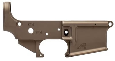 Aero Precision AR15 Stripped Lower Receiver, Gen 2 with Trigger Guard - Kodiak Brown Anodized