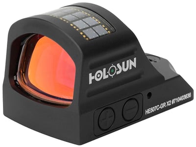 Holosun HE507C-GR X2 Reflex Sight 2 MOA dot