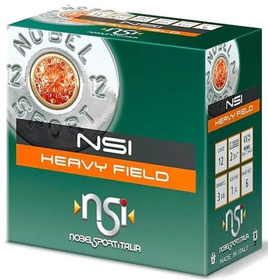 Nobel Sport Heavy Field Shotshells 12 ga 2-3/4" 1-1/4 oz 1220 fps #7.5 25/ct