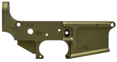 Aero Precision AR15 Stripped Lower Receiver, Gen 2 with Trigger Guard - OD Green Anodized