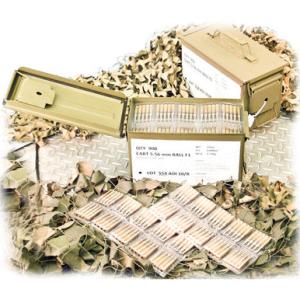 ADI Ammo M855 5.56x45mm 62 Grain FMJ 3035 fps 900 Rd./Ammo Can