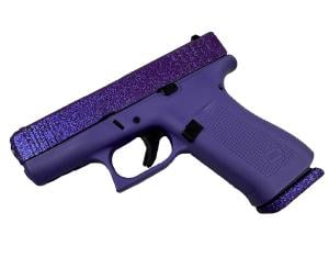 Glock 43X AWA Purple Glitter
