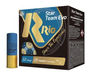 Rio Star Team Training 12ga Target Load 2.75 inch Shotgun Shells 