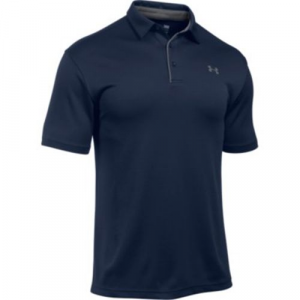 Under Armour Tech Golf Polo Shirt Midnight Navy XL