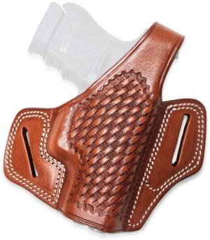 Cebeci Arms Glock 19/23 Leather Pancake Holster B.Weave