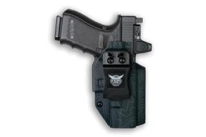 We The People Taurus GX4 Right Handed Red Dot Optic Cut Topographic Gray IWB Holster