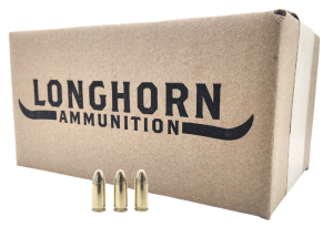 Longhorn Ammunition 9mm 124 Grain FMJ Centerfire Remanufactured 1000 Rounds 