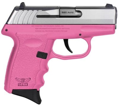 SCCY Industries CPX-3 Gen3 Stainless / Pink 380 ACP 810099570618