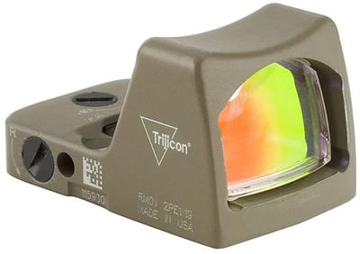 Trijicon RM01 3.25 Red RMR Type 2 w/o Mount, FDE, 3.25MOA, 700624 700624