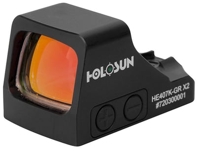 Holosun HE407K-GR X2 Reflex Sight 6 MOA dot