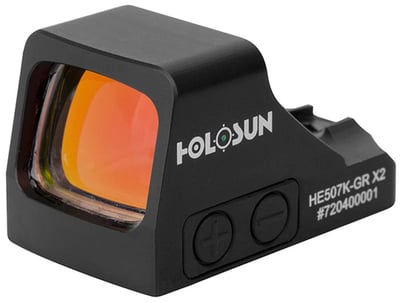 Holosun HE507K-GR x2 Reflex Sight 2 MOA dot