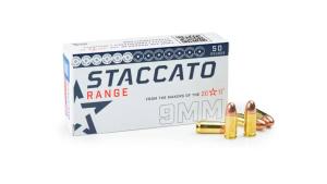 Elevate your shooting game with Staccato 2011 Range Ammo 9mm 124 Gr Full Metal Jacket. Crafted in the USA with precision and reliability in mind, this ammunition sets a new standard for accuracy and performance. Available now at BattleHawk Armory.