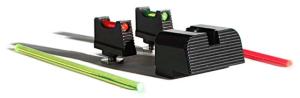 Angry Bear Arms Glock 17/19/22/26/31/34/45/47 Bear Bones Fiber Optic Sights 312112101316