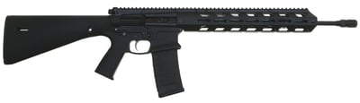 Wraithworks WARP15 Polymer AR15 Rifle Black .223 Wylde 16" Pencil Barrel Integral Buttstock & Textured Pistol Grip Trap Door Buttplate Lightweight Rifle Only 5 lbs