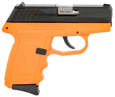 SCCY Industries CPX-3 Orange 380 ACP 810099570496