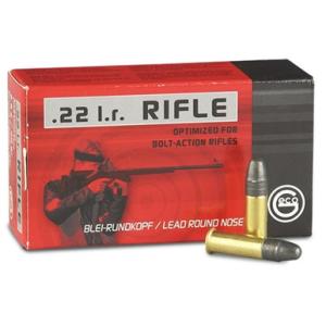 GECO, .22LR Rimfire, LRN, 40 Grain, 50 Rounds