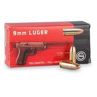 GECO, 9mm, FMJ, 115 Grain, 50 Rounds 4000294178313