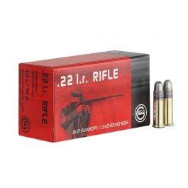 GECO .22 Long Rifle 40gr Lead Round Nose Ammunition, 50 Round Box ‒ 2318599