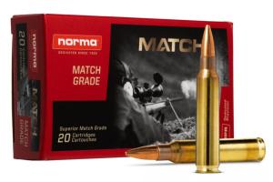 Norma Ammo .223 Remington 69 Grain BTHP Golden Target 20 Rounds